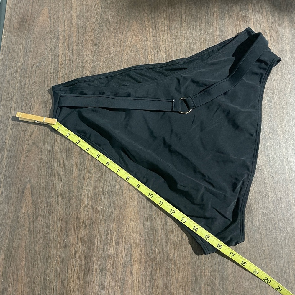 NEW TAGS South Beach Plus Size Black Bathing Suit Swimwear Combo 2X US20 & US18 - Picture 11 of 11